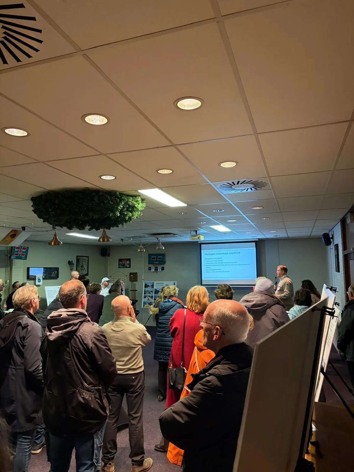 Bijeenkomst met presentatie